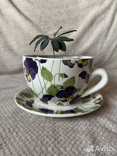 Горшок для цветов керамический большой