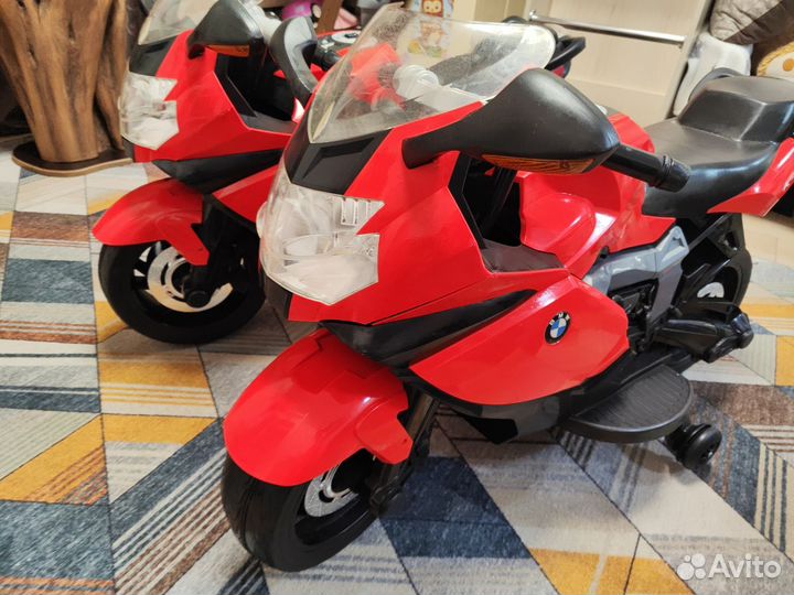 Детский мотоцикл на аккумуляторе BMW