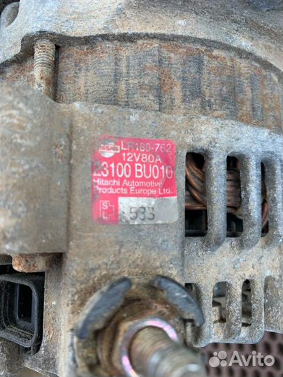 Генератор Nissan Almera N16 QG15DE 2005