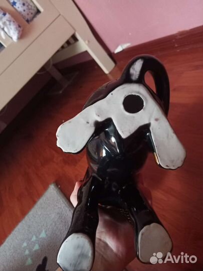 Фигурка керамическая с позолотой 