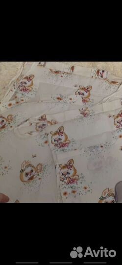 Бортики в детскую кроватку бу