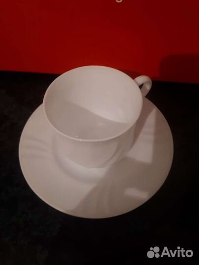 Чайные чашки с блюдцами бу