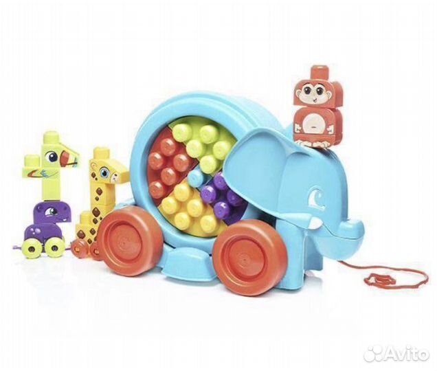 Конструктор Mega Bloks слоник