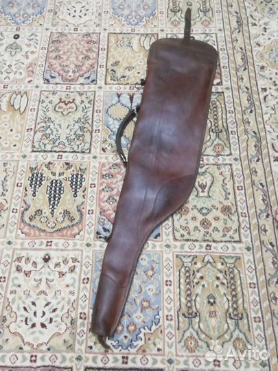 Чехол кожаный для ружья