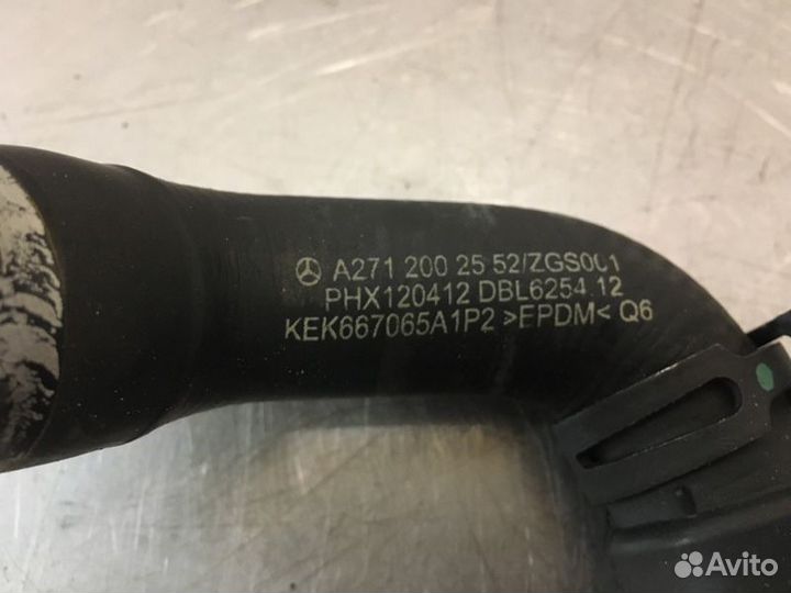 Патрубок Mercedes C-Class W204 M271 1.8TI 2010