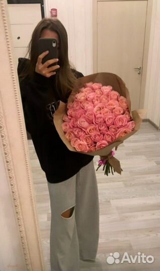 Розы 101 штука цветы доставка