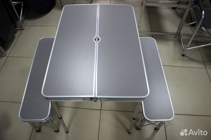 Набор для пикника actiwell : стол и 2 скамейки