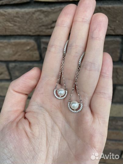 Серебряные серьги