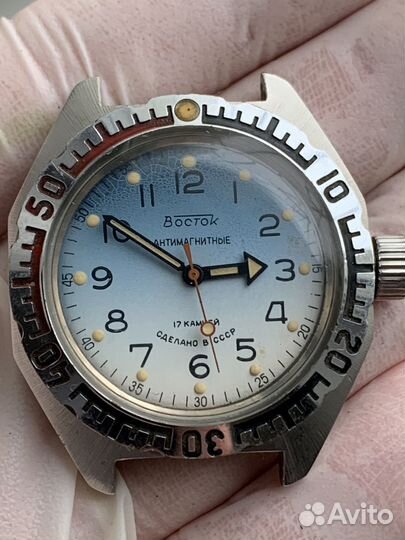 Часы наручные СССР восток амфибия