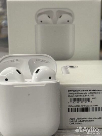 Беспроводные наушники apple airpods 2