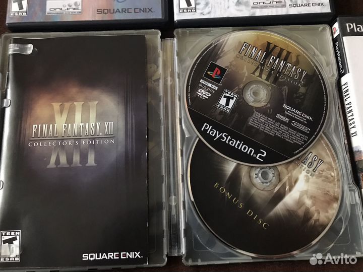 Final Fantasy XII XI sony ps2 лицензия