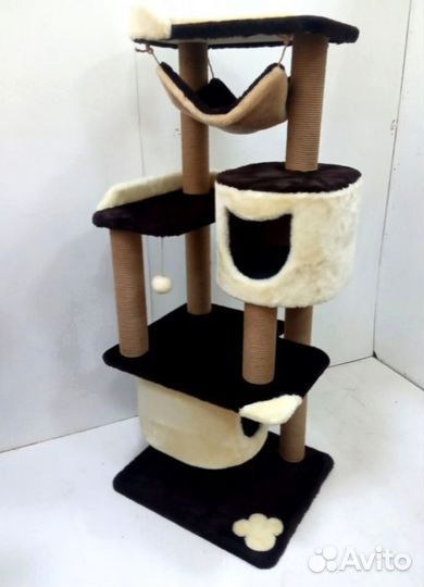 Классный большой комплекс с двумя домиками и лежанками (Арт-0015) с доставкой