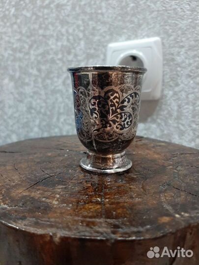 Рюмка из серебра