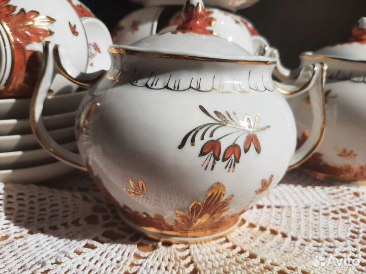 Чайный сервиз вербилки барбарис