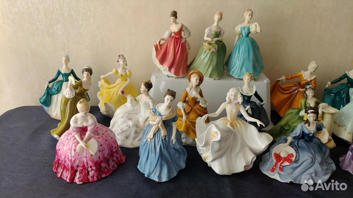 Английские фарфоровые статуэтки. Royal Doulton