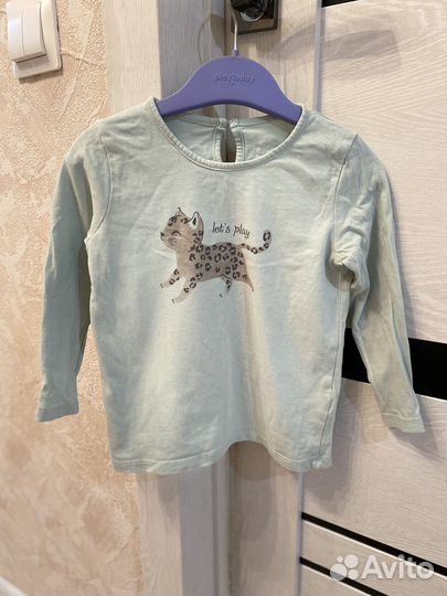 Лонгсливы и свитшоты для девочки 104