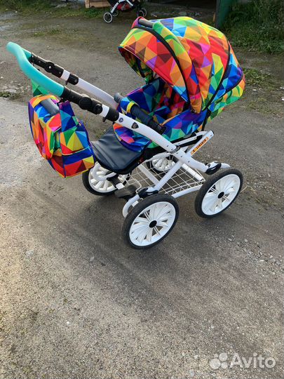 Коляска Adamex Gloria Retro 2в1