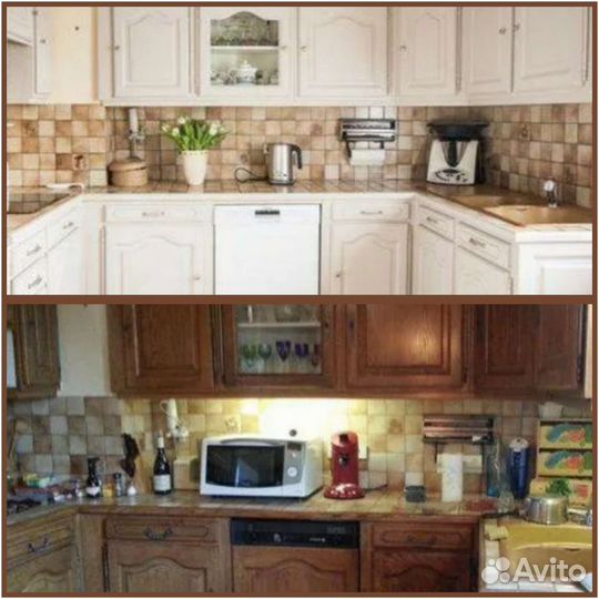 Покраска, реставрация кухонь и мебели