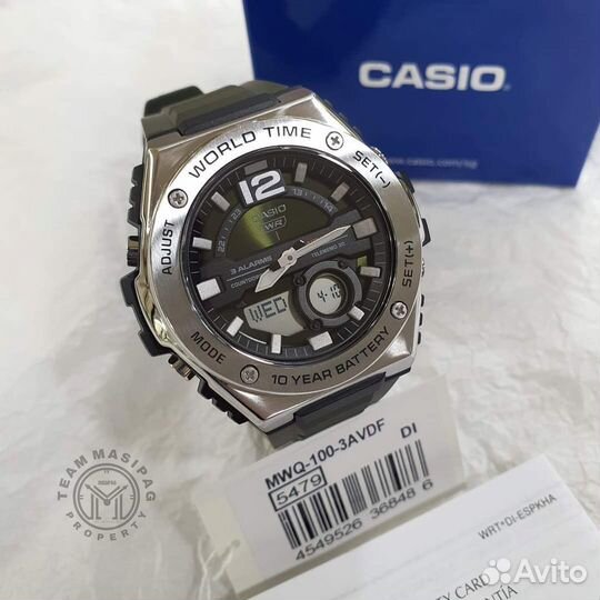 Часы мужские Casio MWQ-100 в 3-х цветах оригинал