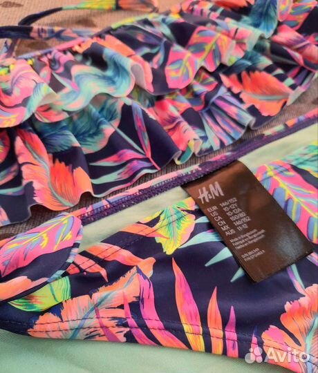 Купальник для девочки H&M (10-12лет) 146-152см