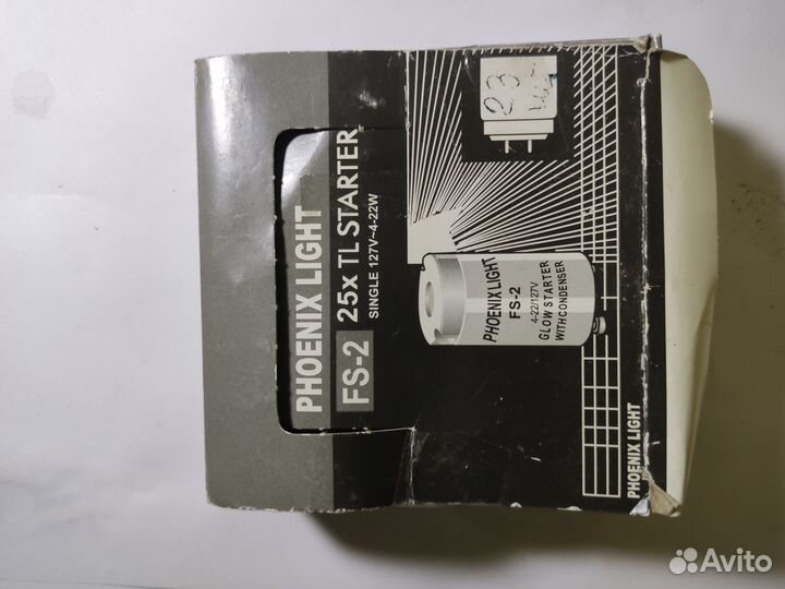 Стартер на светильник 127V-4-22W