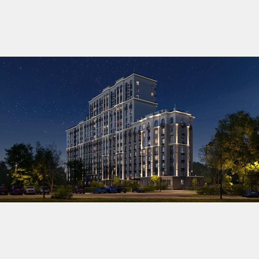 4-к. квартира, 87,5 м², 6/12 эт.