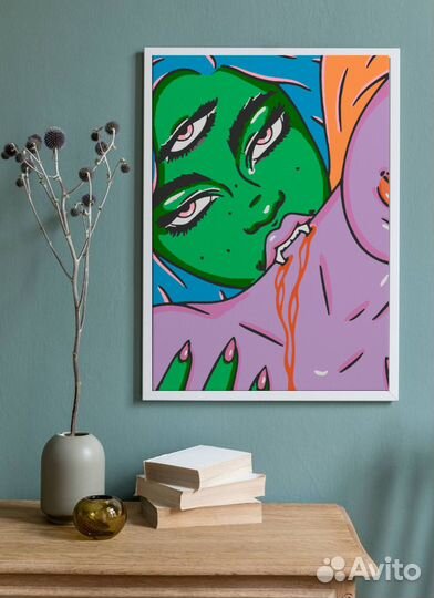 Картина по номерам на холсте 40х50 с подрамником