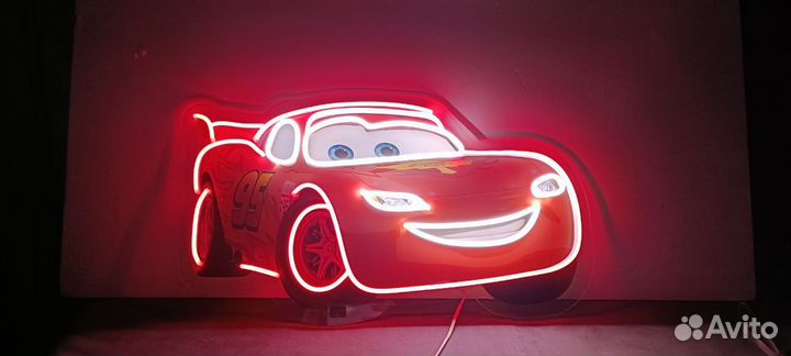 Неоновый светильник неоновая надпись