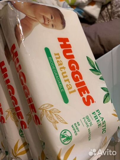 Салфетки влажные Huggies 8 упаковок