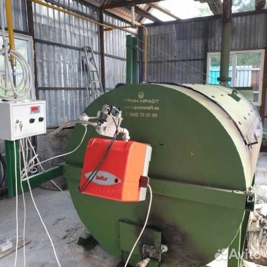 Крематор для уничтожения биологических отходов