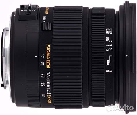Sigma AF-17-50 MM F2.8 EX nikon