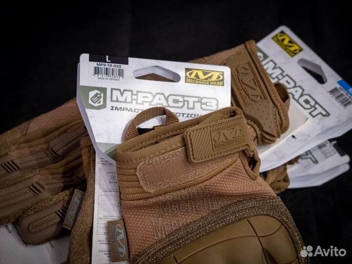 Перчатки Mechanix M-Pact 3 оригинальные