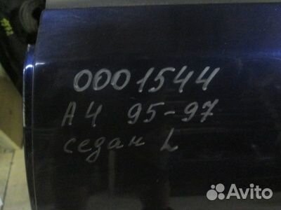 Дверь задняя левая Audi A4 B5 1995-2001