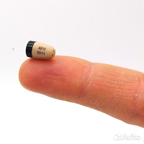 Микронаушник капсульный