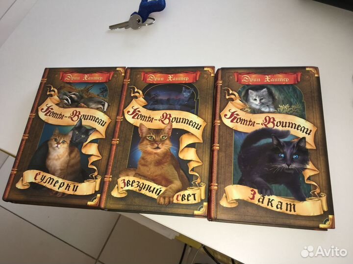 Книги коты воители