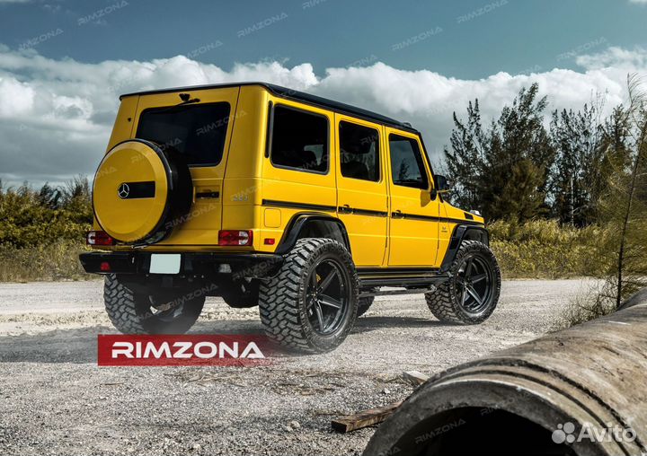 Кованые диски R21 на Mercedes GLS-Class