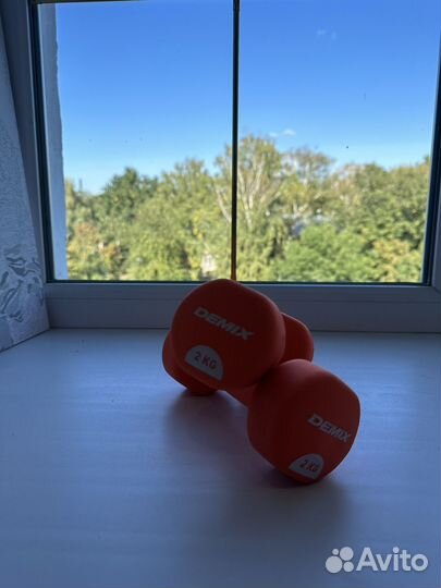 Гантели 2 кг