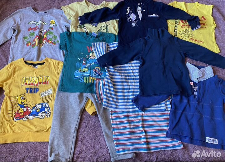 Пакетом вещи на мальчика 2-3 года