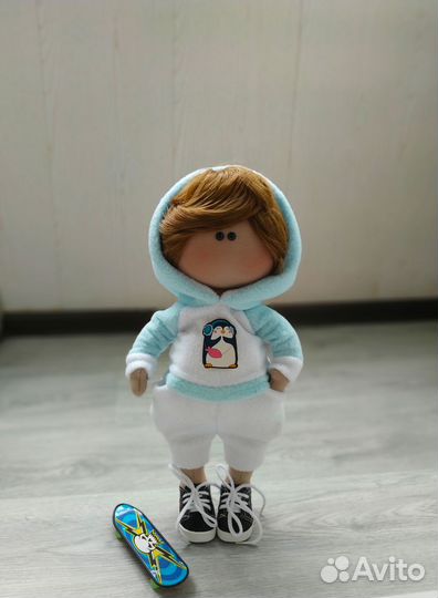 Куклы ручной работы девочка и мальчик