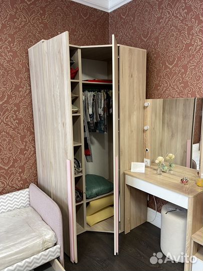 Детский угловой шкаф новый