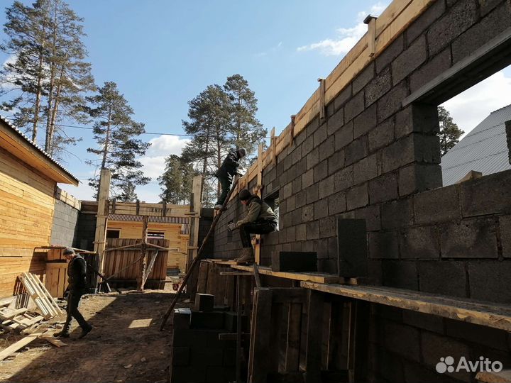 Стройка домов