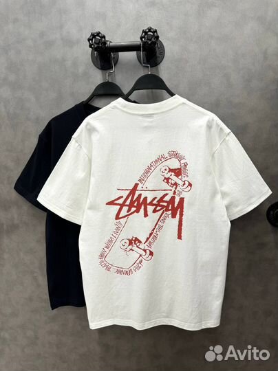 Футболка Stussy скейтерская