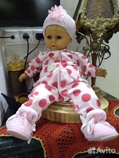 Кукла пупс большой СССР