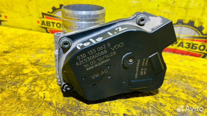 Дроссельная заслонка Volkswagen Polo 1.2