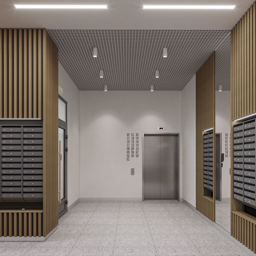 2-к. квартира, 49,4 м², 12/23 эт.