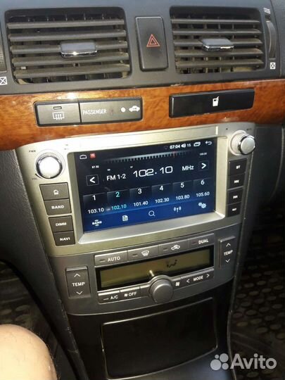 Магнитола toyota avensis t250 android