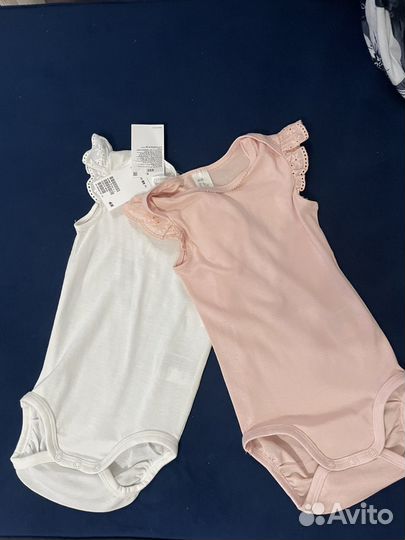 Новые боди 2шт H&M