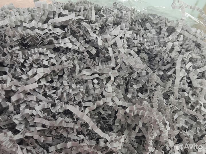 Бумажный наполнитель гофрированный графит