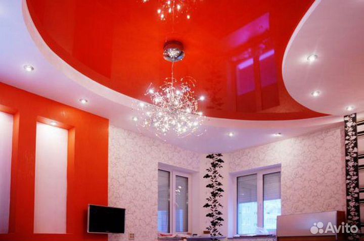 Натяжные потолки