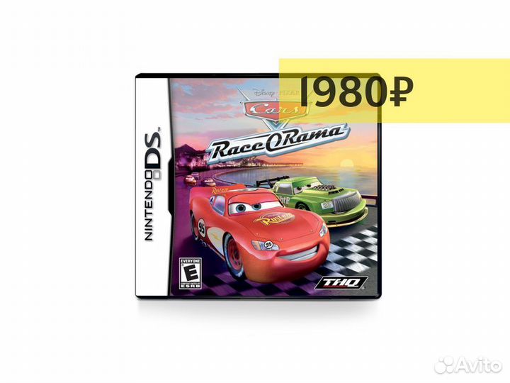 Disney-Pixar Cars Race-O-Rama, б/у, английский DS